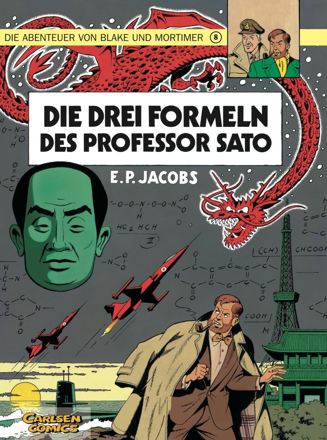 Cover: 9783551019882 | Blake und Mortimer 8: Die drei Formeln des Professor Sato | Jacobs