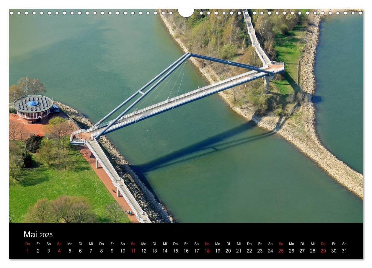 Bild: 9783435733743 | Von Ufer zu Ufer, Wege über den Rhein in Düsseldorf (Wandkalender...