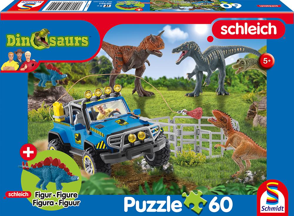 Cover: 4001504564612 | Dinosaurs, Urzeit-Giganten, 60 Teile, mit Add-on (eine Original...