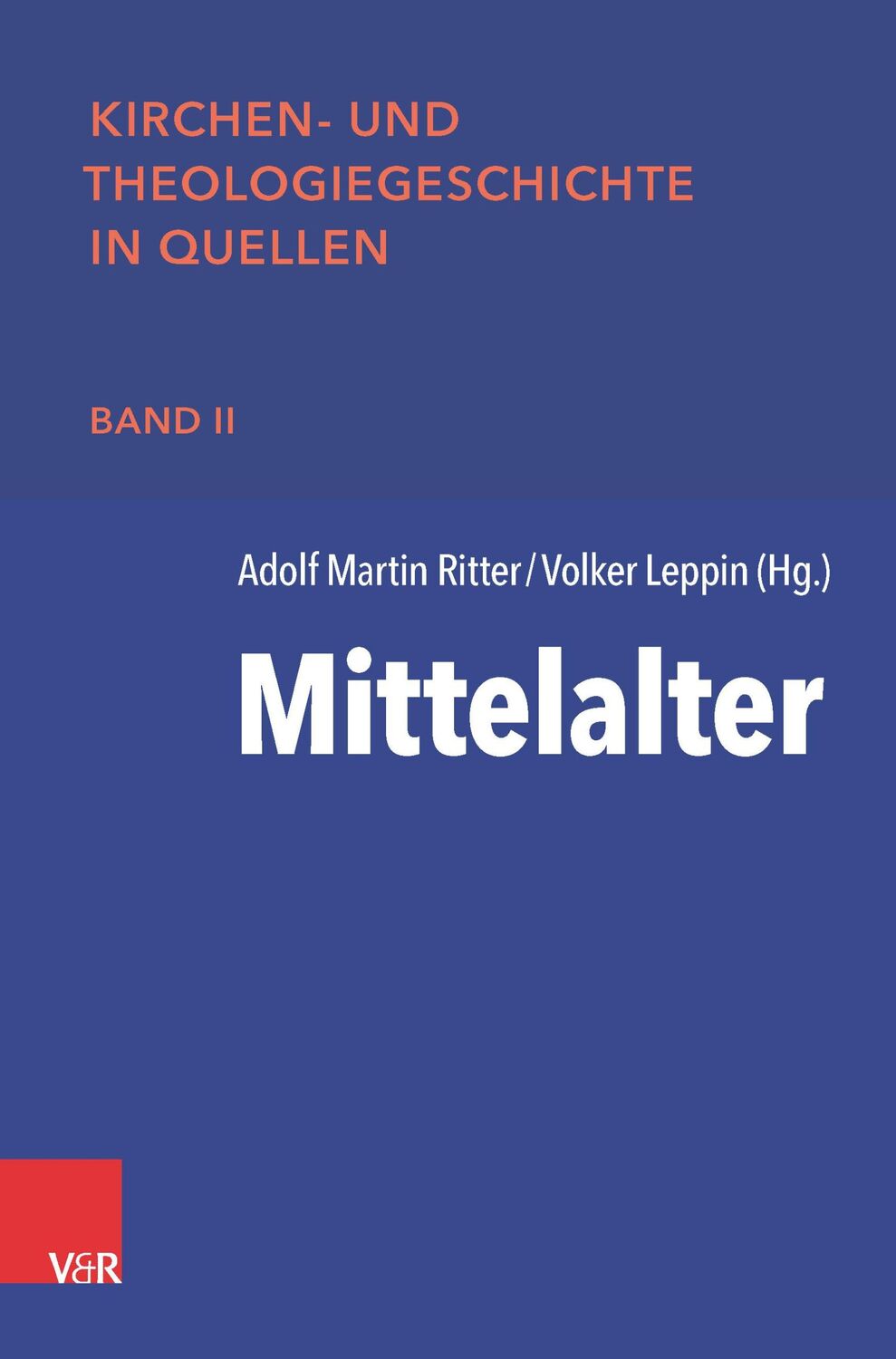 Cover: 9783525503515 | Mittelalter | Adolf Martin Ritter (u. a.) | Taschenbuch | XVI | 2021