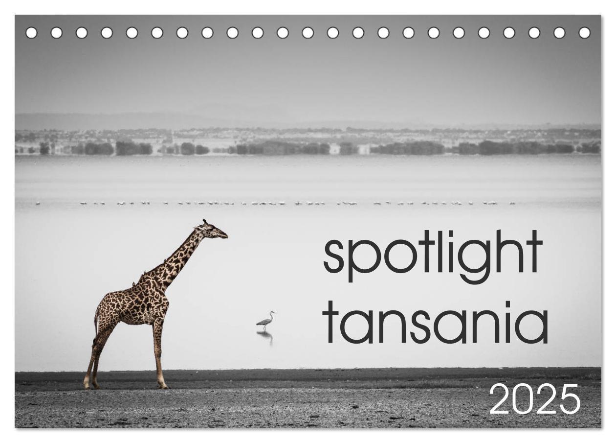 Cover: 9783435390007 | spotlight tansania (Tischkalender 2025 DIN A5 quer), CALVENDO...