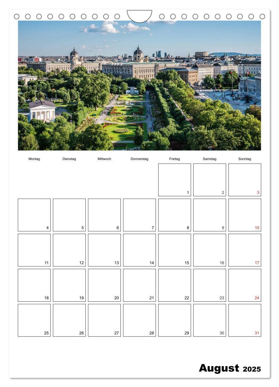 Bild: 9783457011379 | Mein Wien. Juwel an der Donau (Wandkalender 2025 DIN A4 hoch),...