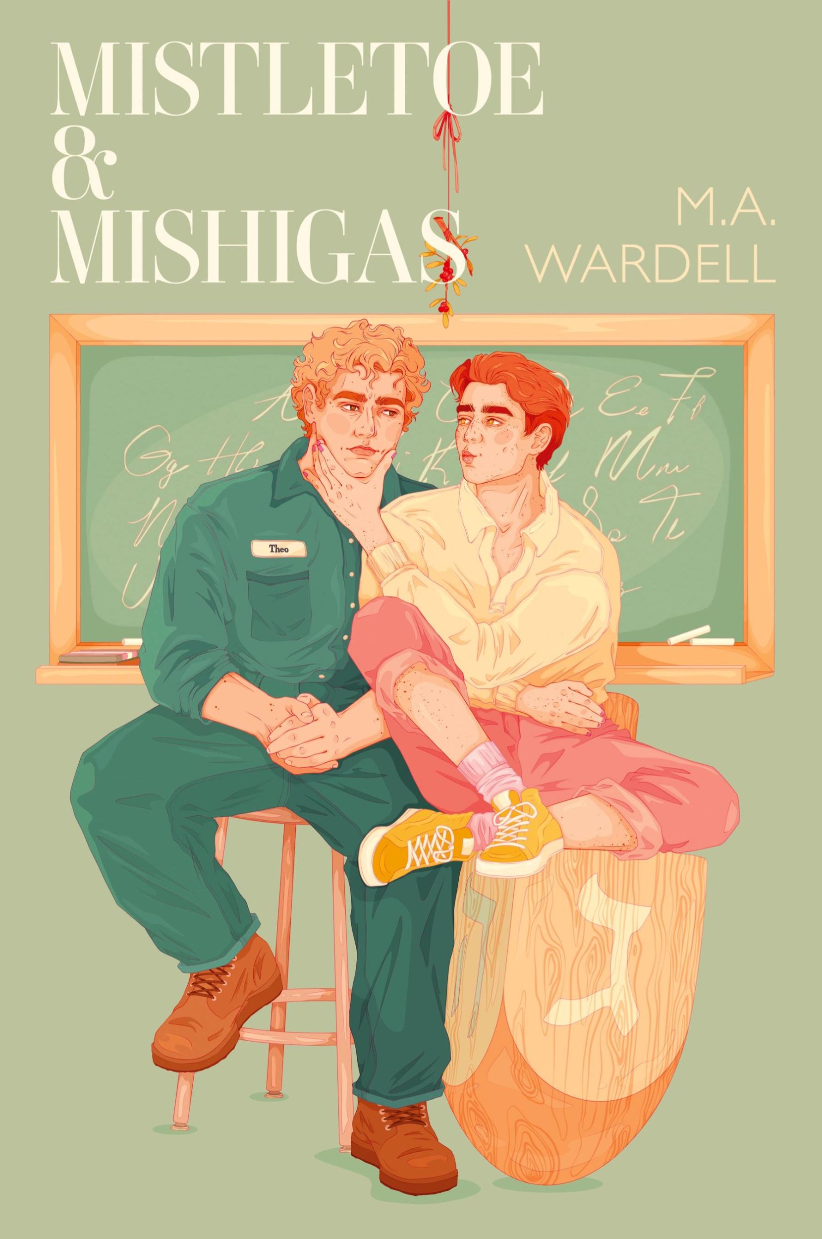 Cover: 9798987787540 | Mistletoe &amp; Mishigas | Teachers in Love: Book 2 | M. A. Wardell | Buch