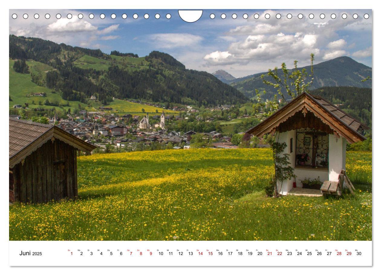 Bild: 9783435373598 | Kitzbühel, Sportstadt und Wanderparadies (Wandkalender 2025 DIN A4...