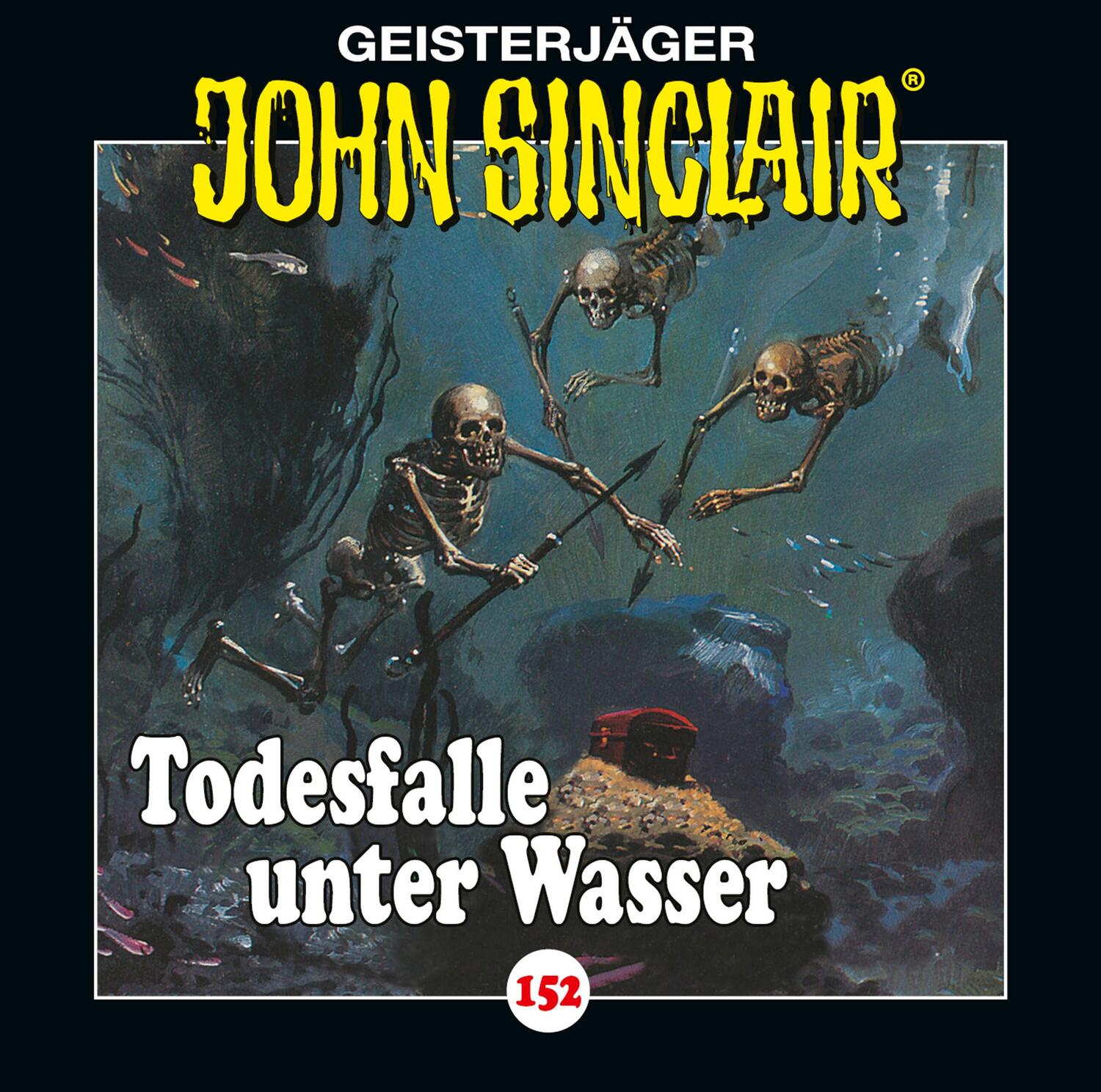 Cover: 9783785784525 | John Sinclair - Folge 152 | Todesfalle unter Wasser. Teil 2 von 2.