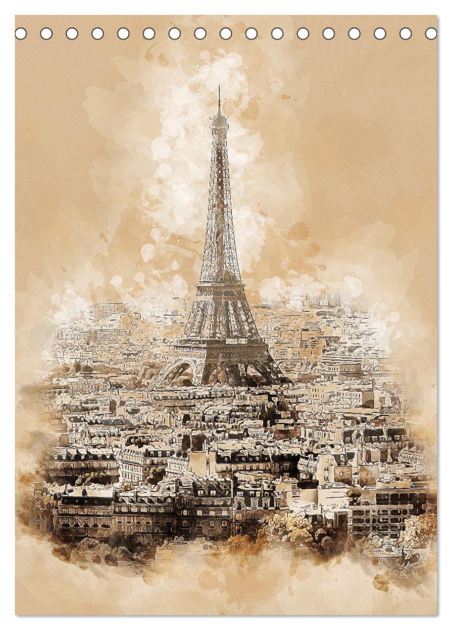 Bild: 9783435928750 | Paris - la Ville de l'amour (Tischkalender 2025 DIN A5 hoch),...