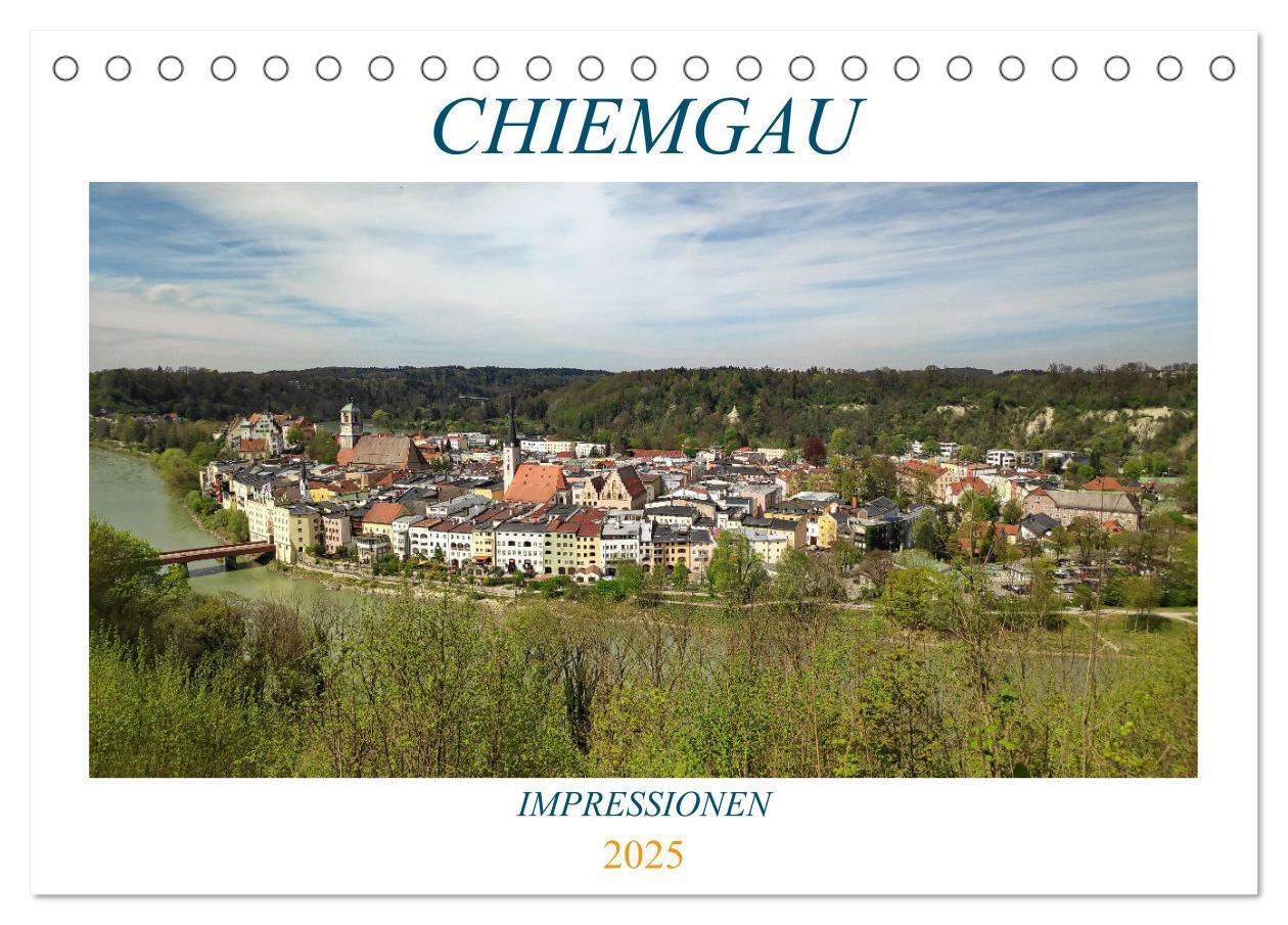 Cover: 9783435006380 | Chiemgau - Impressionen (Tischkalender 2025 DIN A5 quer), CALVENDO...