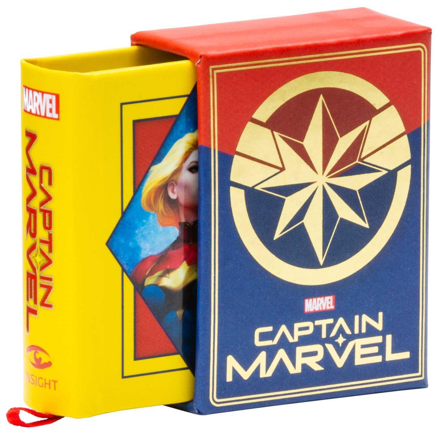 Cover: 9781647226381 | Captain Marvel: The Tiny Book of Earth's Mightiest Hero | Darcy Reed