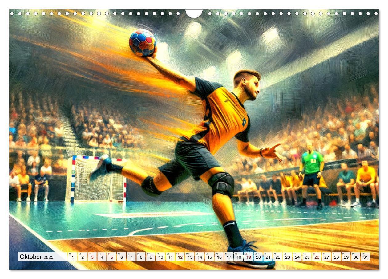 Bild: 9783383775093 | Handball Impressionismus, Künstlerische Handballaktionen im...