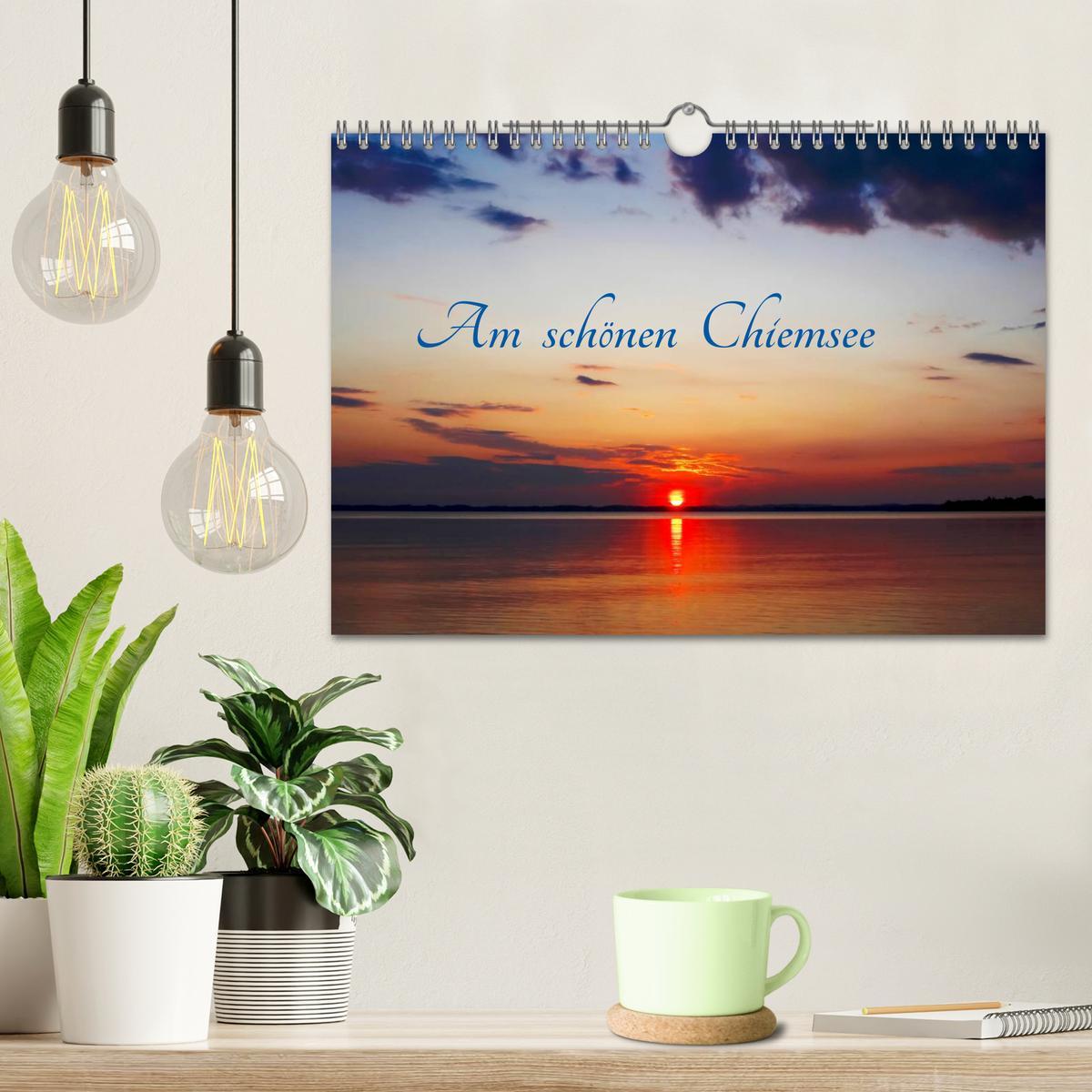 Bild: 9783435460601 | Am schönen Chiemsee (Wandkalender 2025 DIN A4 quer), CALVENDO...