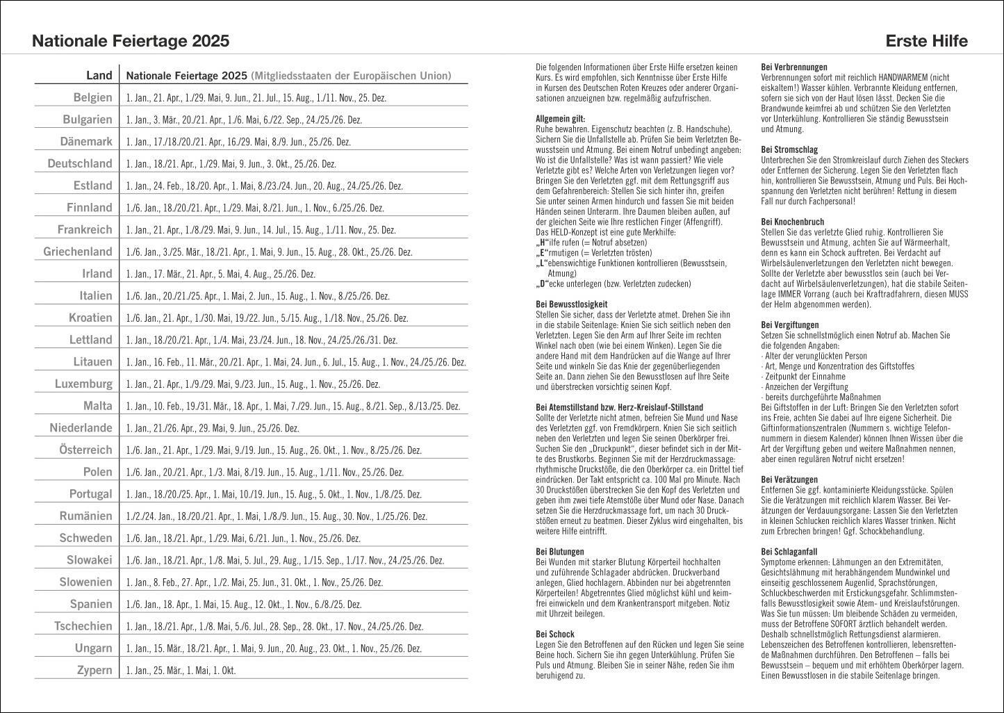 Bild: 9783756407439 | Terminer A5, Struktur rot 2025 | Heye | Buch | Bürokalender Heye