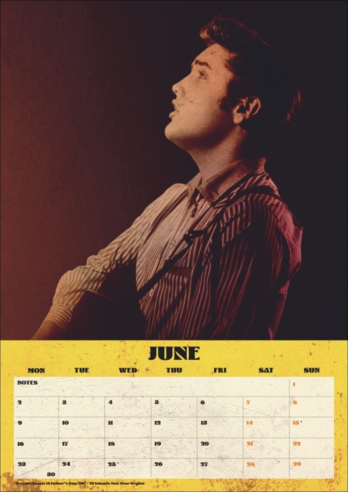 Bild: 9783840196720 | Elvis Posterkalender 2025 | Kalender | Spiralbindung | 14 S. | 2025