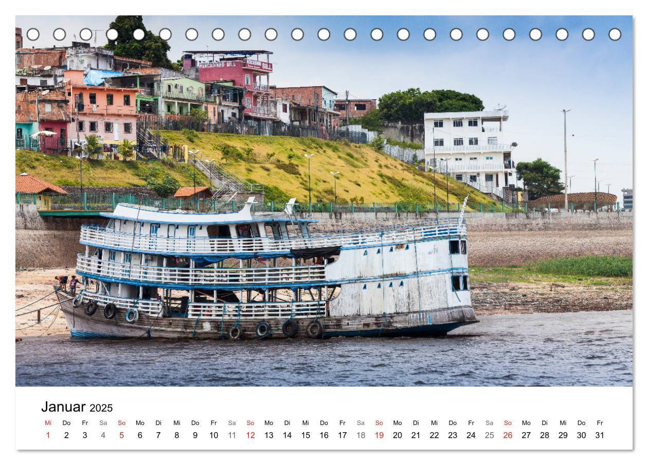 Bild: 9783435335992 | Mythos Amazonas - Naturparadies Brasiliens (Tischkalender 2025 DIN...