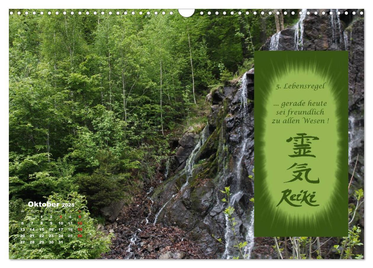 Bild: 9783435602254 | REIKI - Chakrameditation (Wandkalender 2025 DIN A3 quer), CALVENDO...