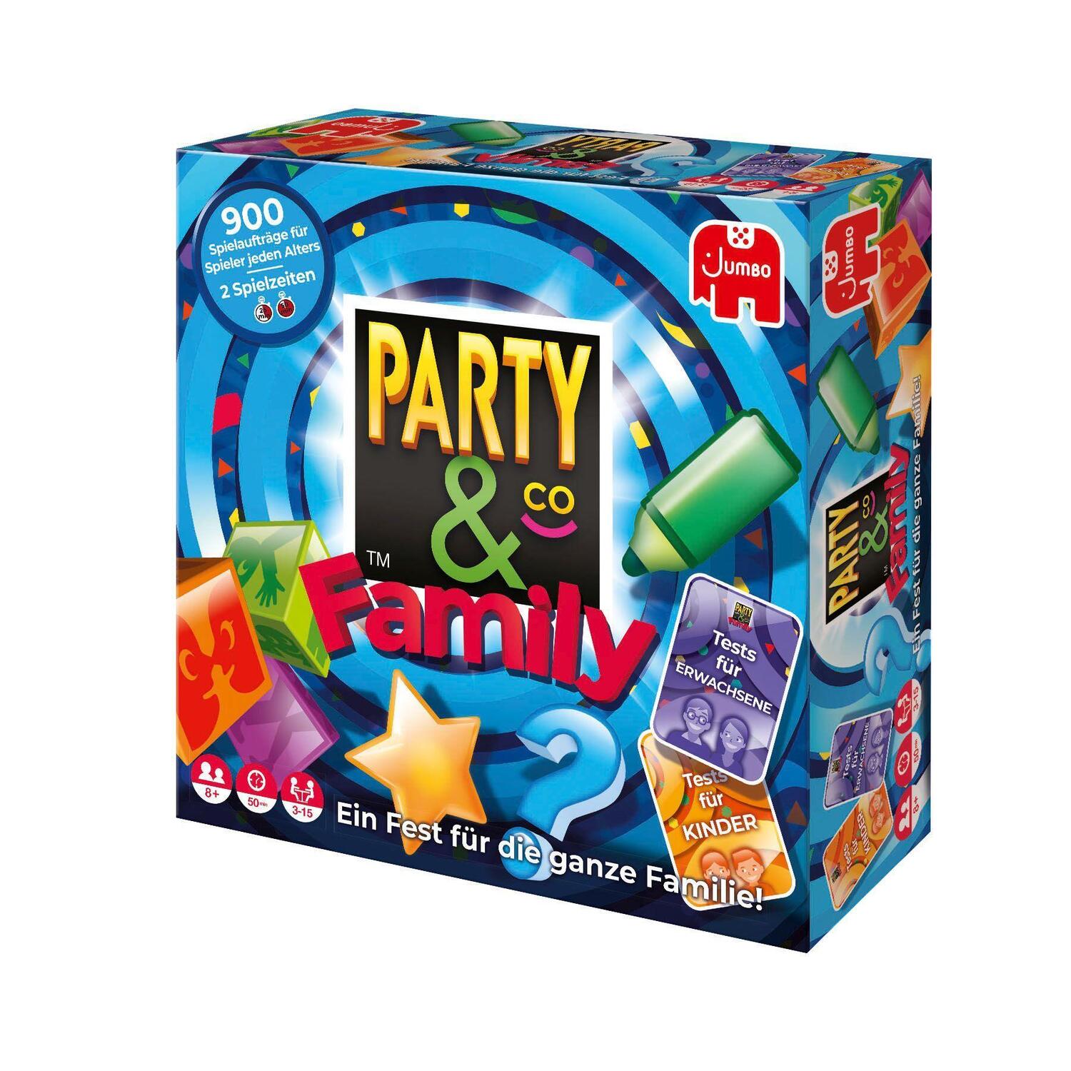 Bild: 8710126198933 | Party & Co. Family | Spiel | Deutsch | 2022 | Jumbo Spiele GmbH