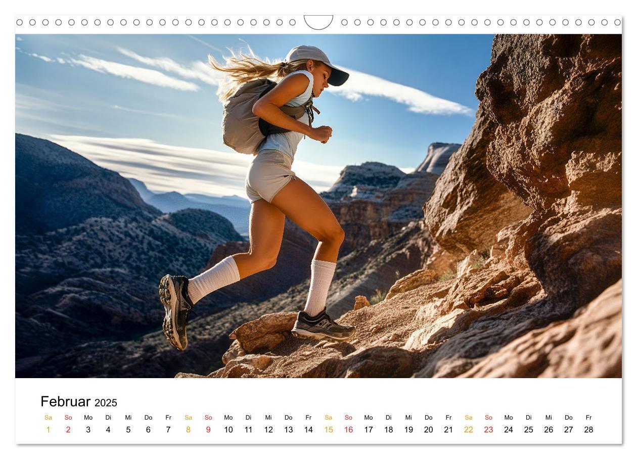 Bild: 9783457234679 | Trailrunning Power (Wandkalender 2025 DIN A3 quer), CALVENDO...