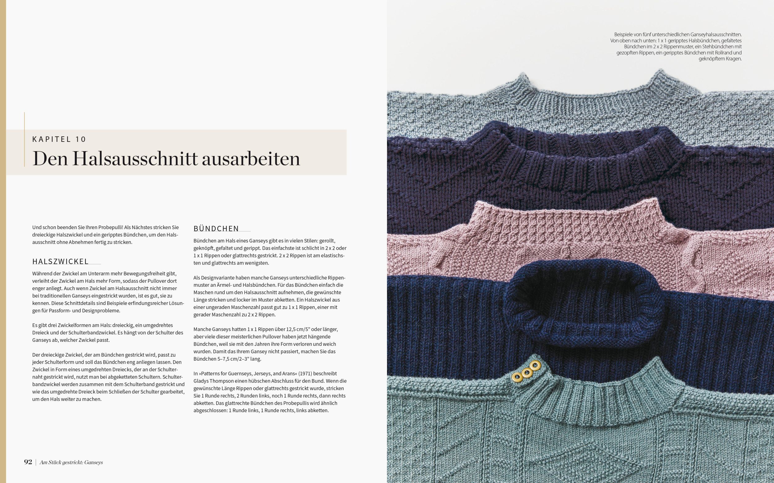 Bild: 9783830720713 | Am Stück gestrickt: Ganseys | Beth Brown-Reinsel | Taschenbuch | 2020