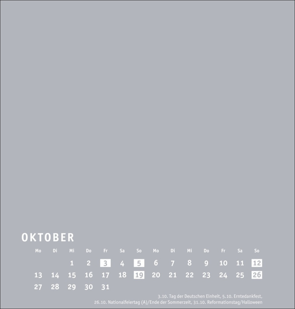 Bild: 9783756407903 | Premium-Bastelkalender silbergrau mittel 2025 | Kalender | 14 S.