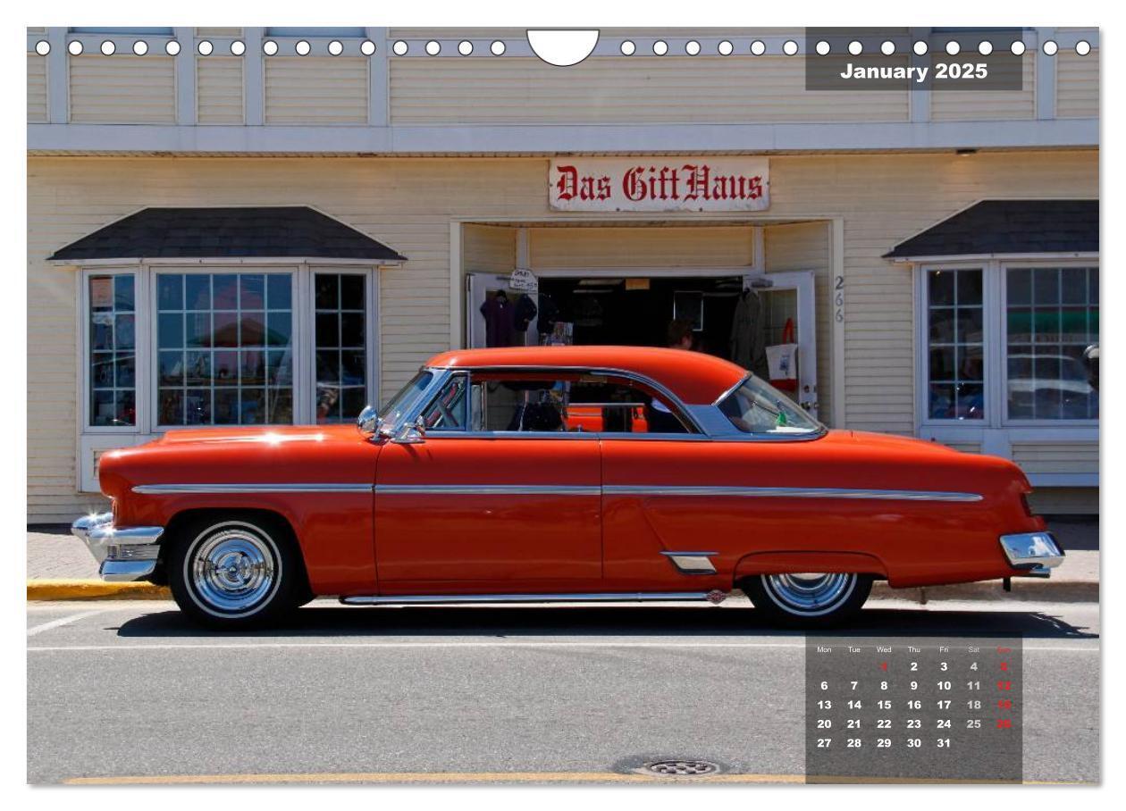 Bild: 9781325977161 | US Classic Cars (Wall Calendar 2025 DIN A4 landscape), CALVENDO 12...