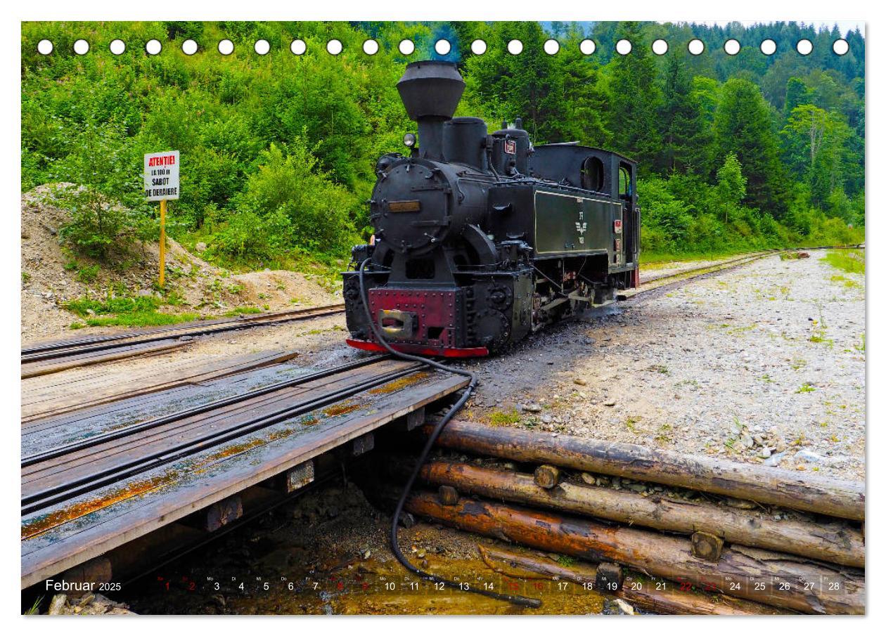 Bild: 9783435434473 | Waldbahnen in Rumänien - Die letzten Mocanitas (Tischkalender 2025...