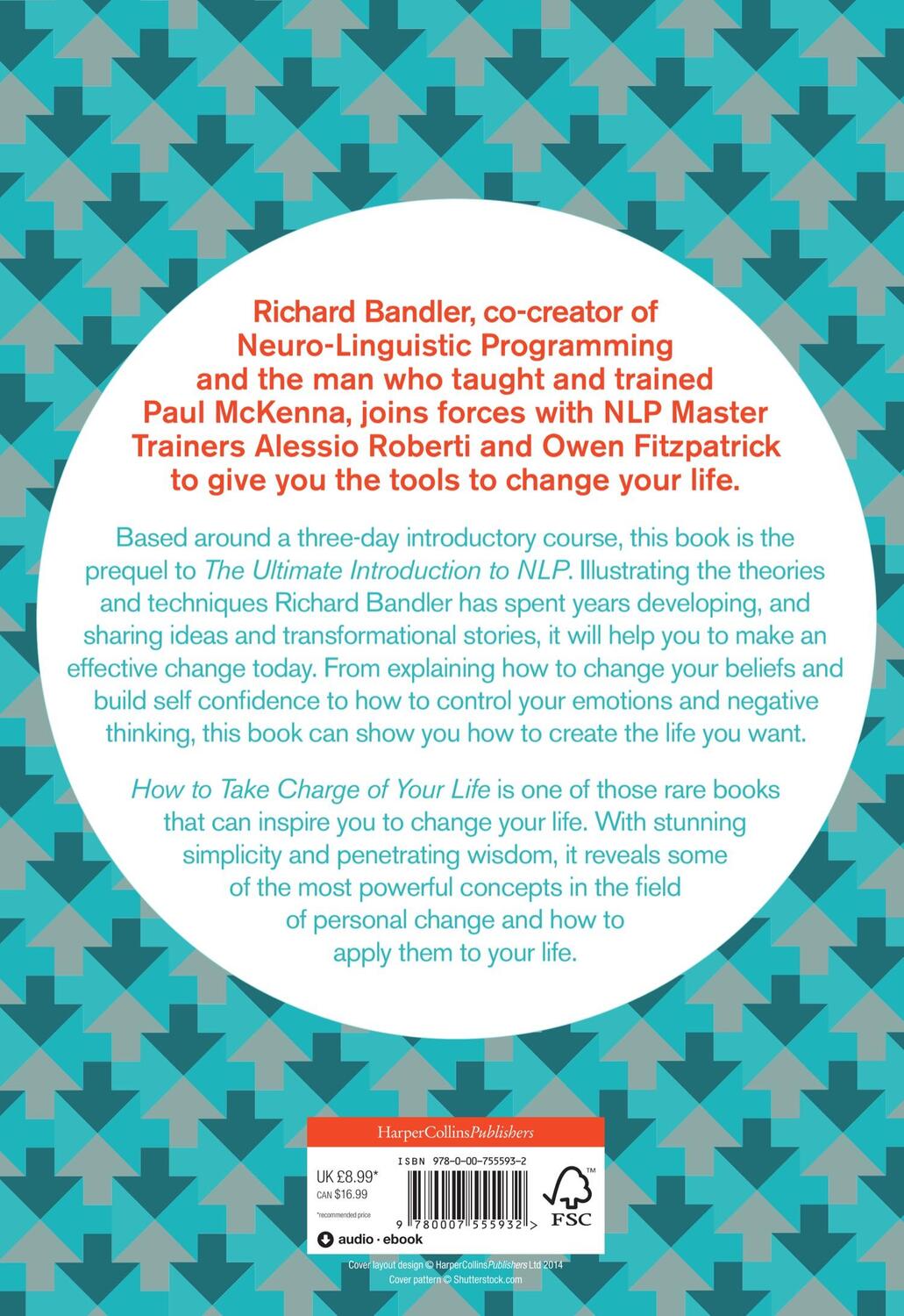 Rückseite: 9780007555932 | How to Take Charge of Your Life | The User's Guide to Nlp | Buch