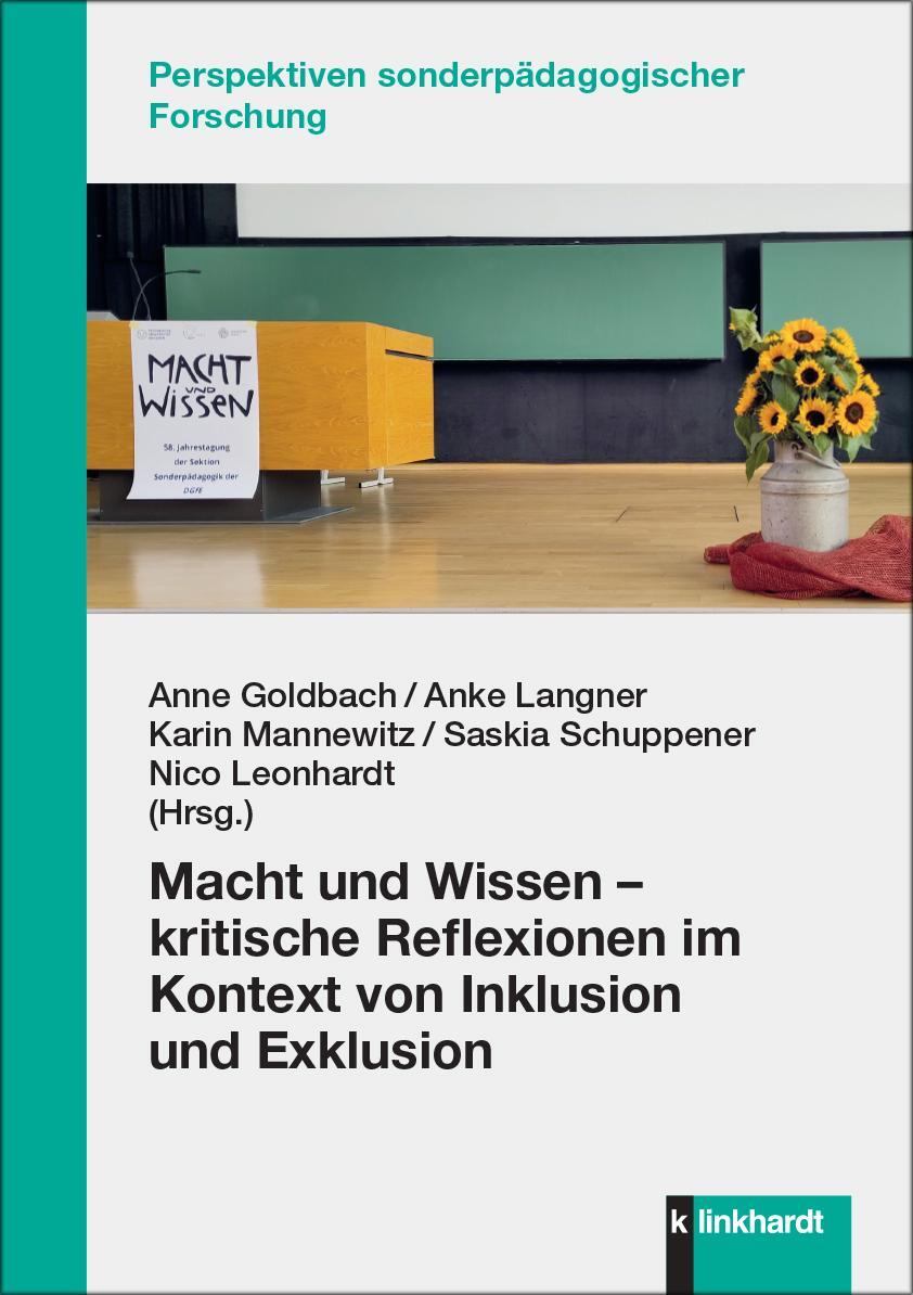 Cover: 9783781526624 | Macht und Wissen - kritische Reflexionen im Kontext von Inklusion...