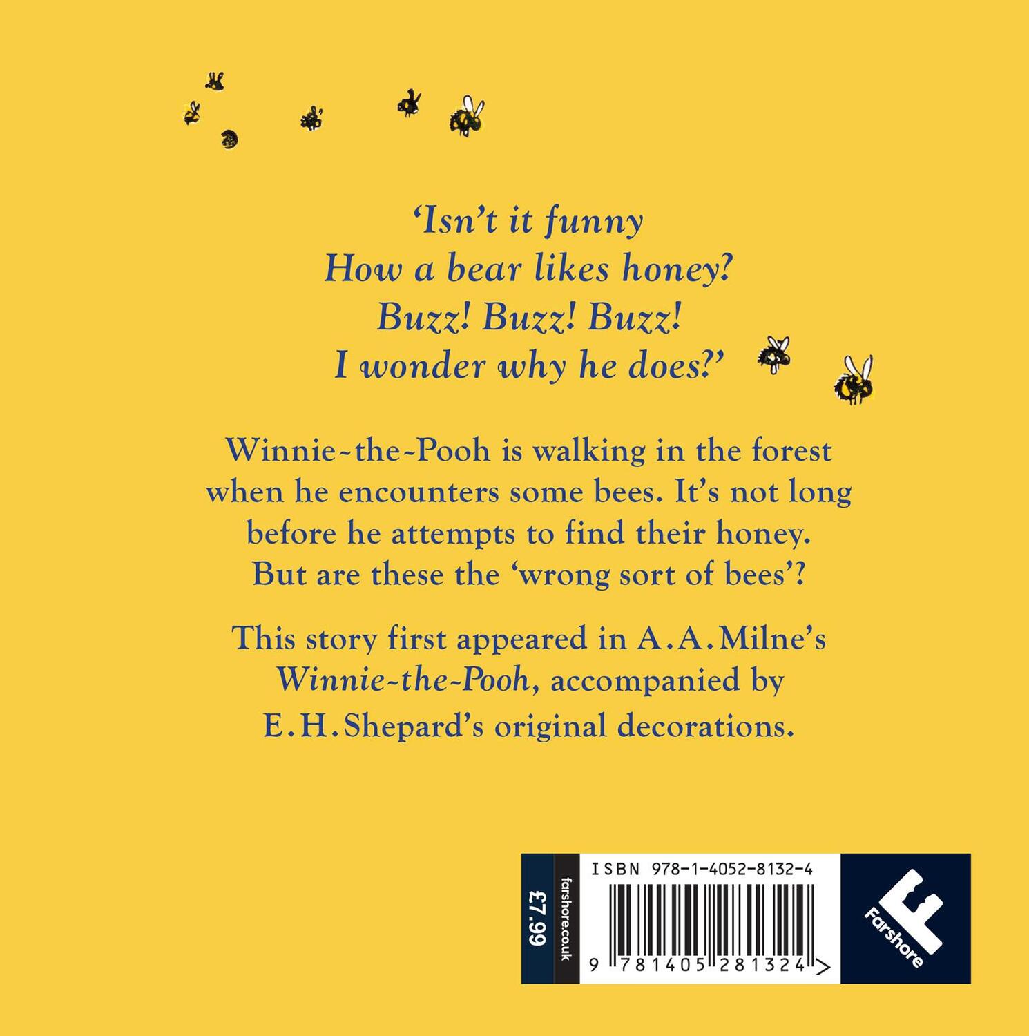 Rückseite: 9781405281324 | Winnie-the-Pooh: Winnie-the-Pooh and the Wrong Bees | A. A. Milne