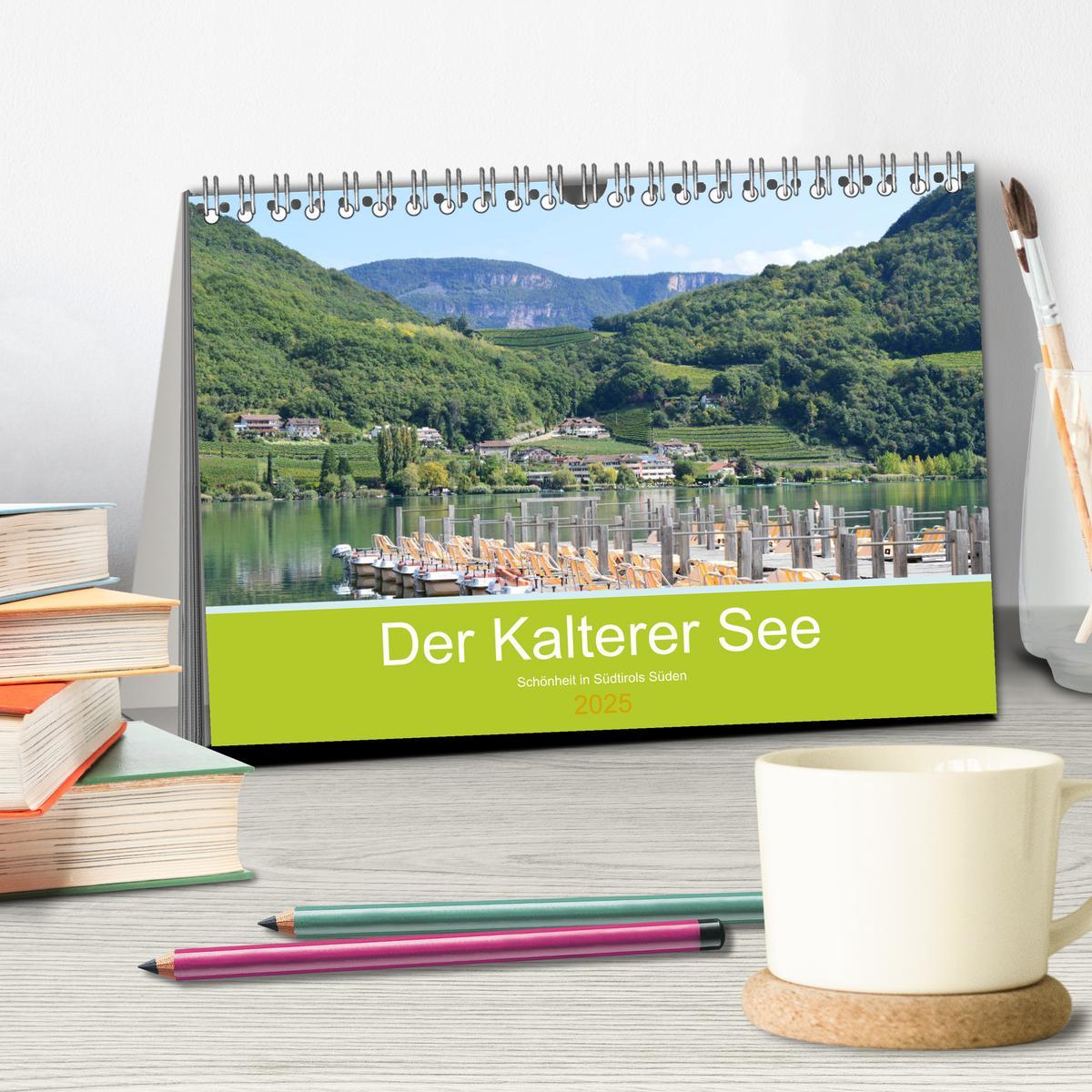 Bild: 9783435171682 | Der Kalterer See - Schönheit in Südtirols Süden (Tischkalender 2025...