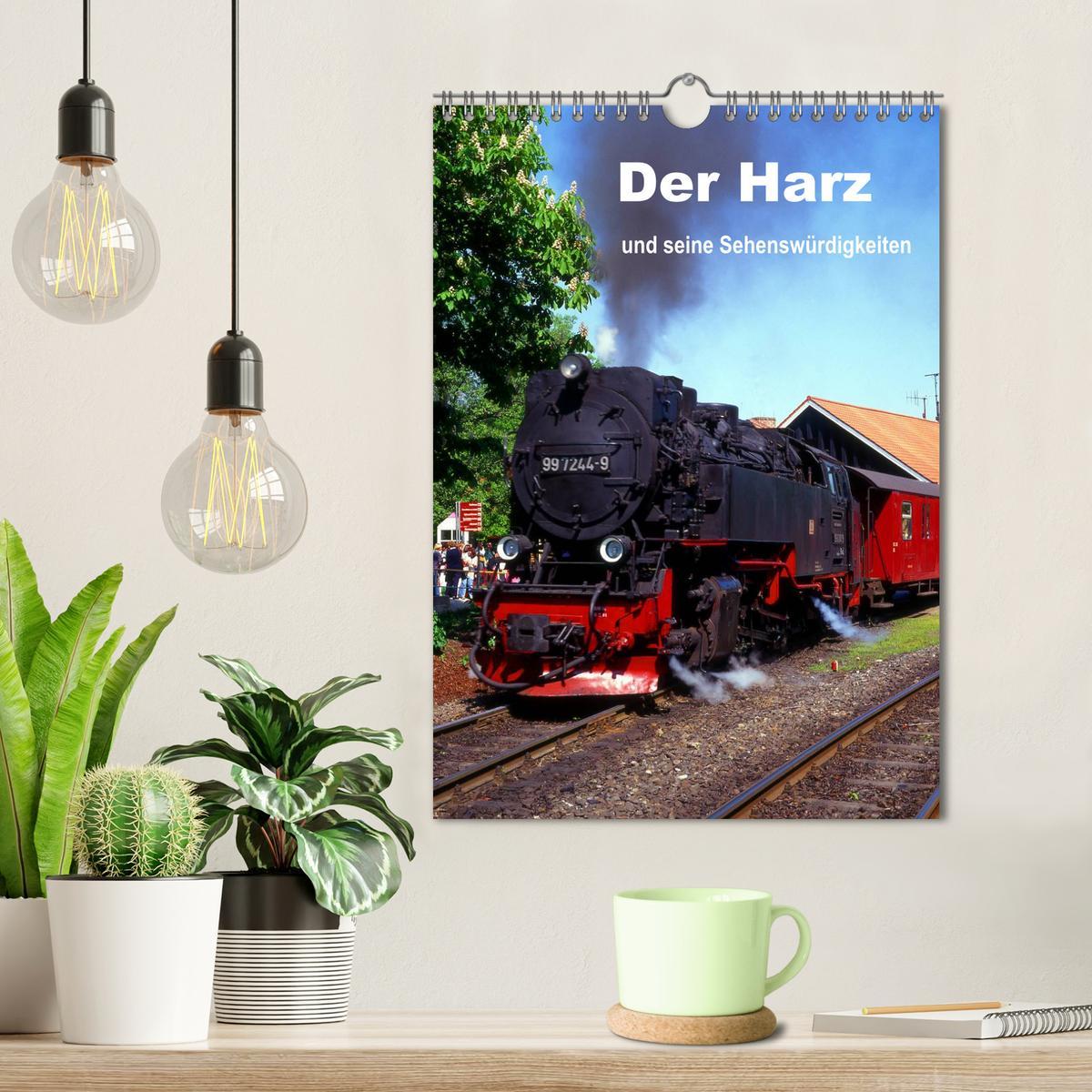 Bild: 9783457044582 | Der Harz und seine Sehenswürdigkeiten (Wandkalender 2025 DIN A4...