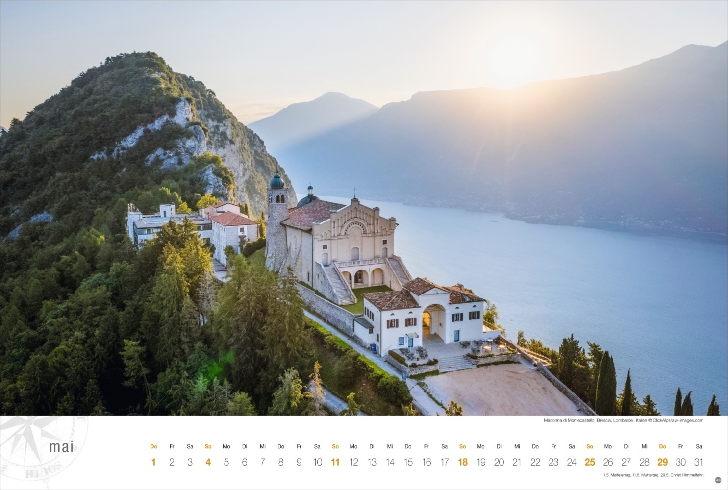 Bild: 9783756404896 | Gardasee Globetrotter Kalender 2025 - Von romantischen Buchten und...