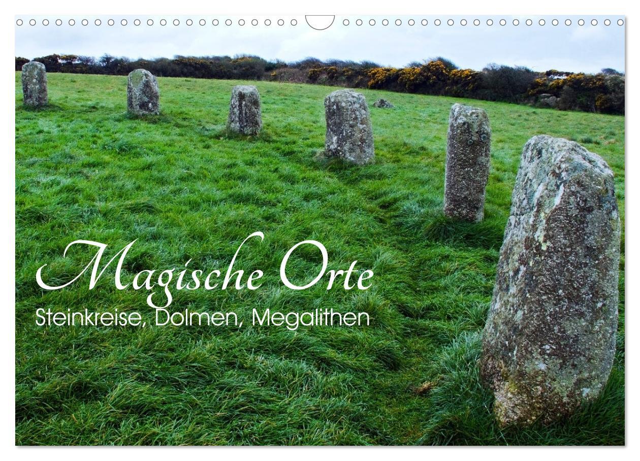 Cover: 9783435052677 | Magische Orte - Steinkreise, Dolmen, Megalithen (Wandkalender 2025...