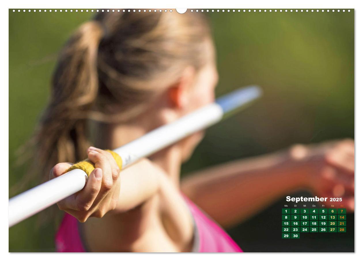 Bild: 9783383901188 | Faszination Leichtathletik: Schneller, höher, weiter (Wandkalender...