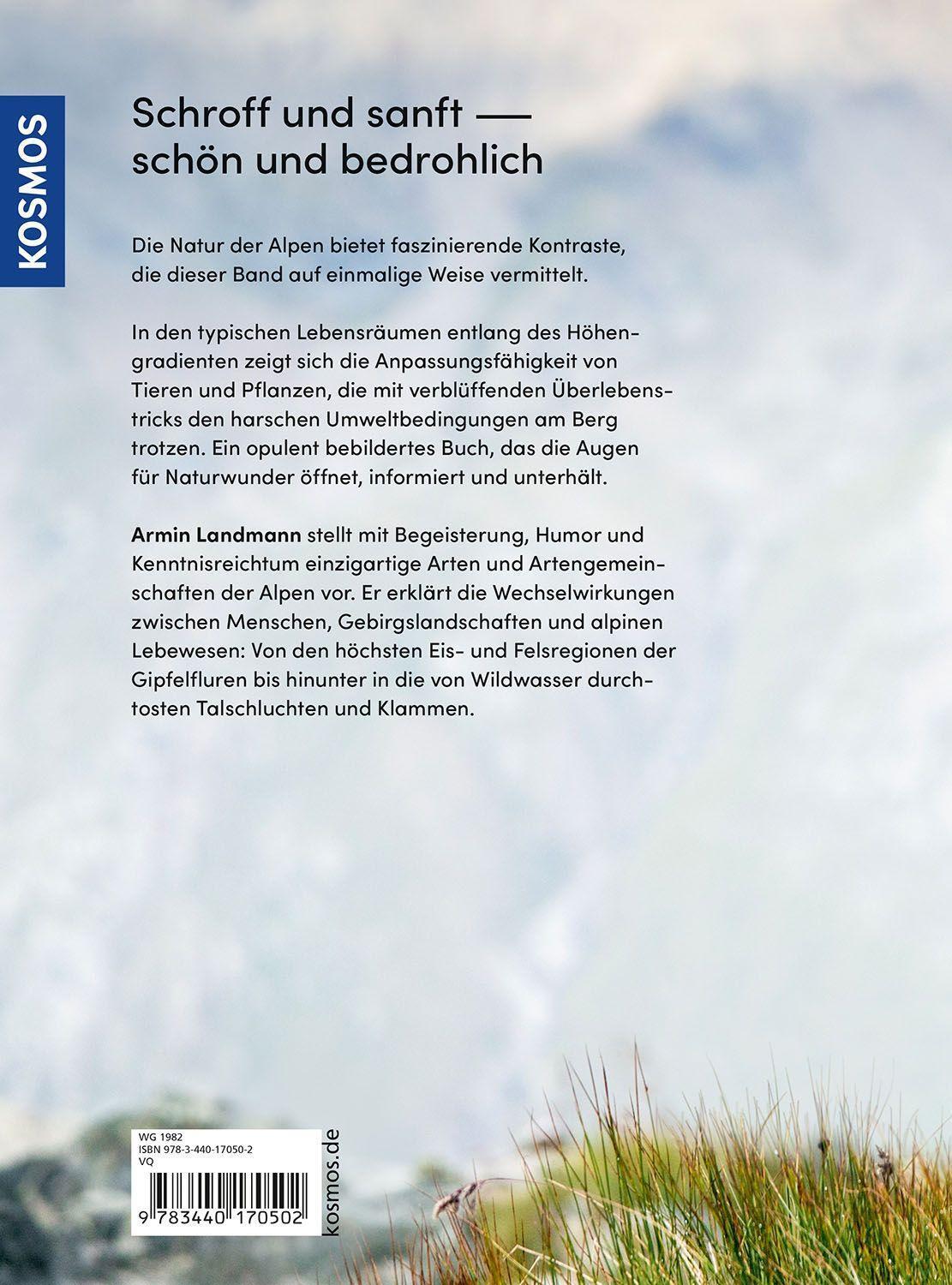 Bild: 9783440170502 | Die Natur der Alpen | Armin Landmann | Buch | Deutsch | 2021 | Kosmos