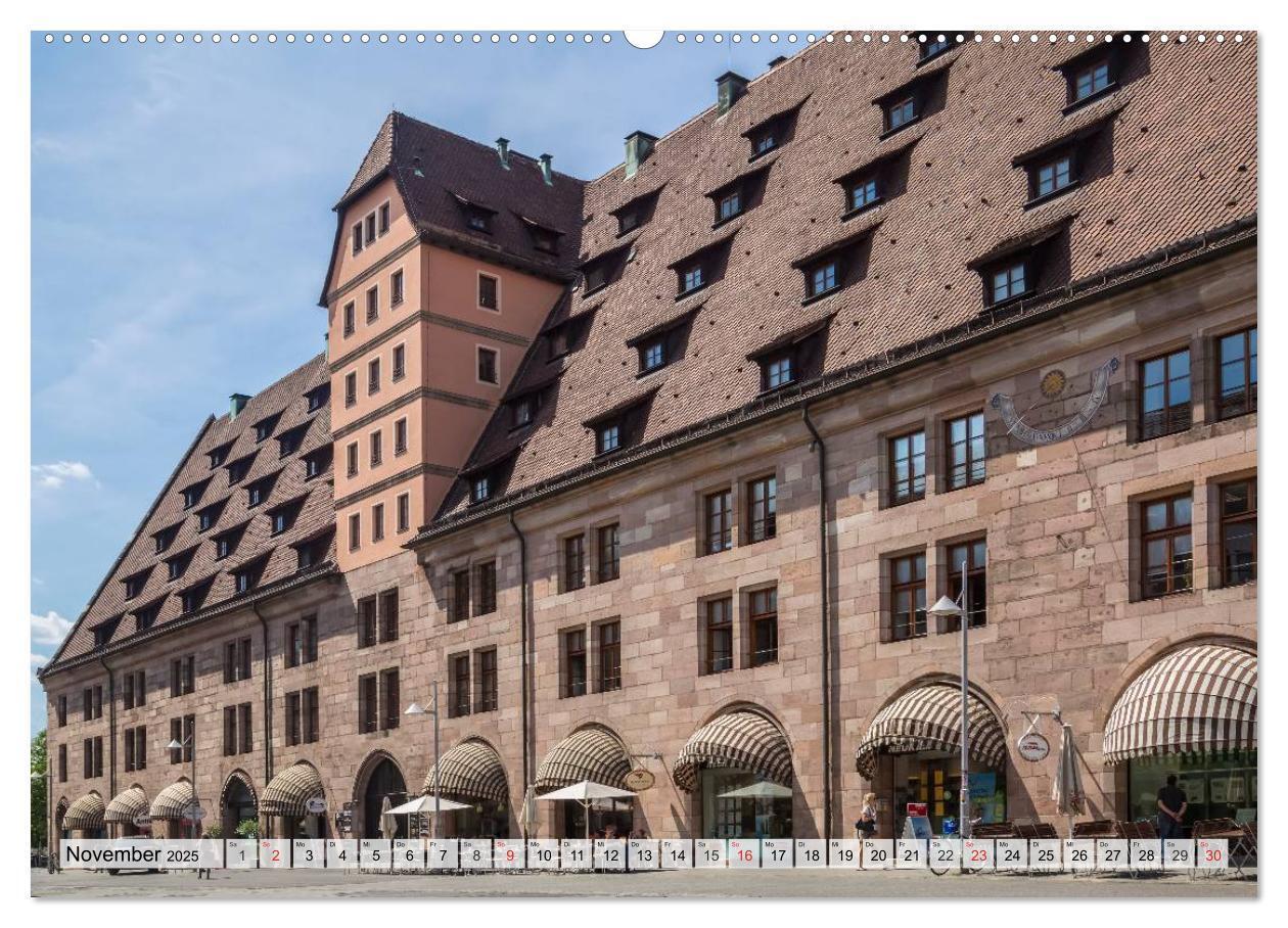 Bild: 9783435591619 | NÜRNBERG Historisches Stadtherz (Wandkalender 2025 DIN A2 quer),...