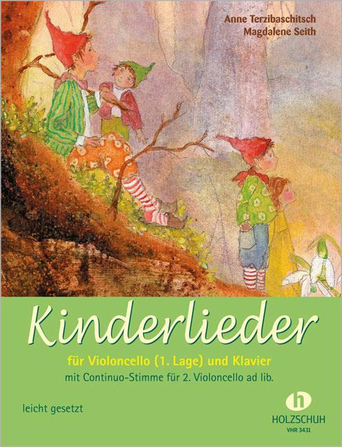 Cover: 4031659034319 | Kinderlieder für Violoncello (1. Lage) und Klavier | Terzibaschitsch