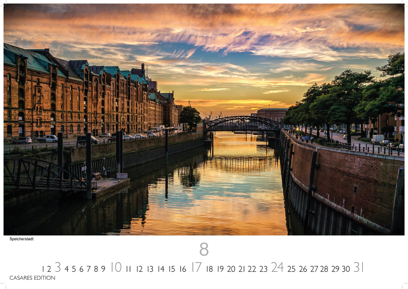 Bild: 9781835242964 | Hamburg 2025 L 35x50cm | Kalender | 14 S. | Deutsch | 2025