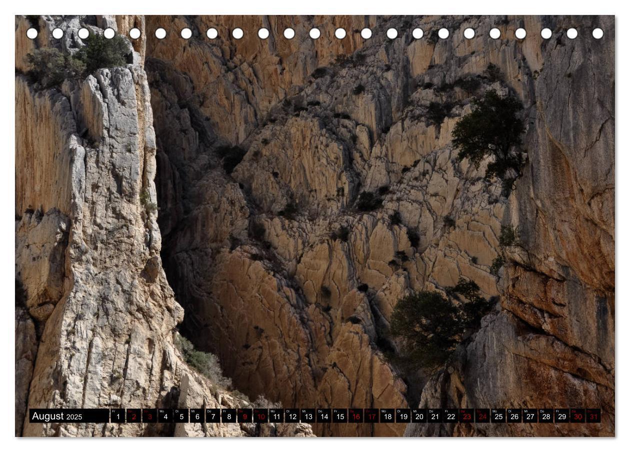 Bild: 9783435404520 | El Caminito del Rey (Tischkalender 2025 DIN A5 quer), CALVENDO...