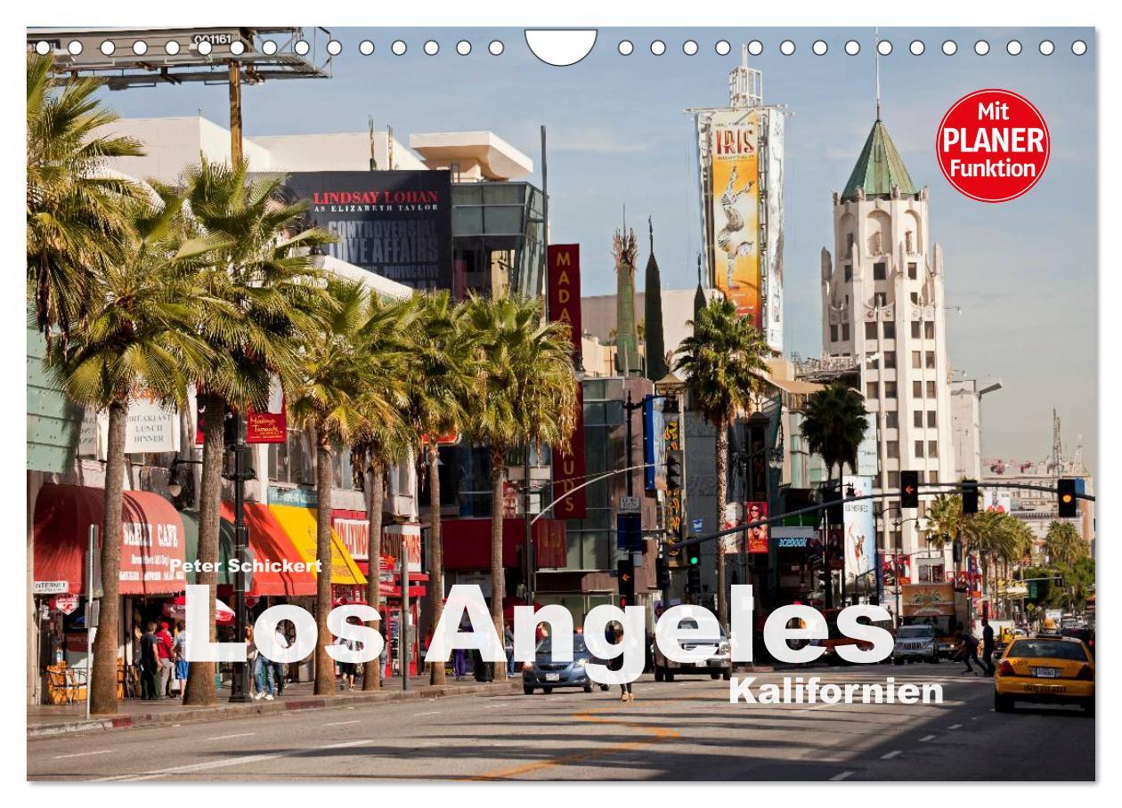 Cover: 9783435725410 | Los Angeles - Kalifornien (Wandkalender 2025 DIN A4 quer), CALVENDO...