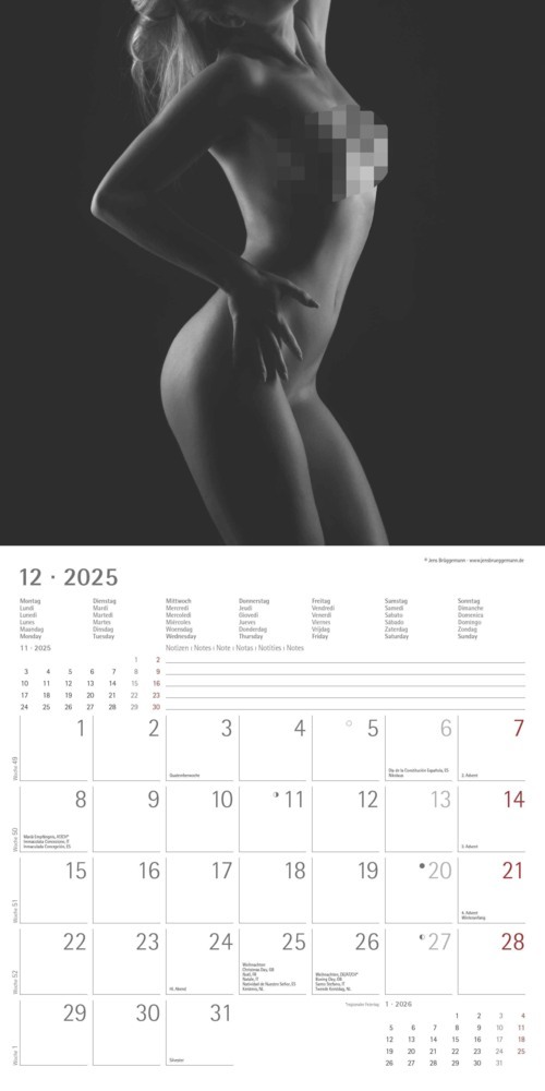 Bild: 4251732340988 | Alpha Edition - Feminine 2025 Broschürenkalender, 30x30cm,...