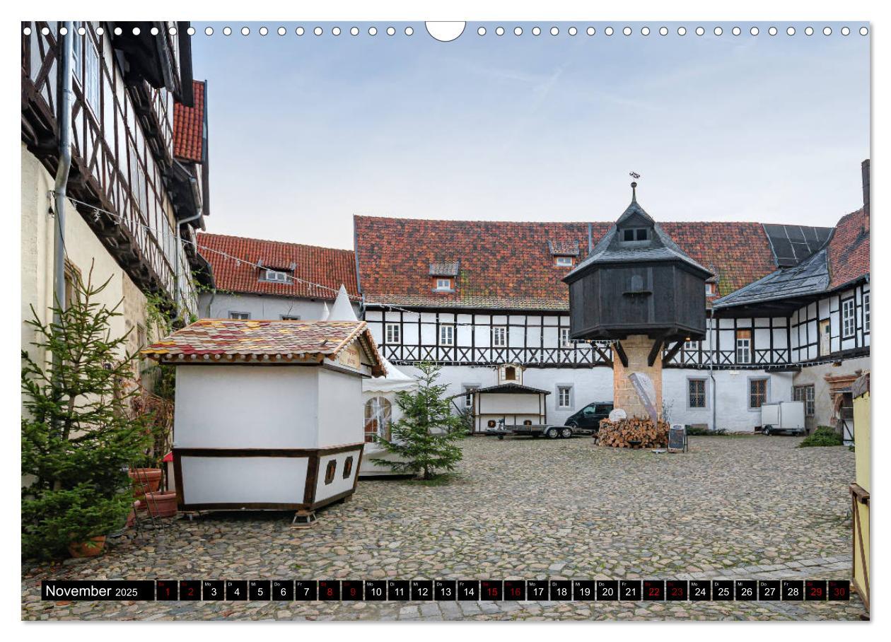 Bild: 9783435222711 | Fachwerkstadt Quedlinburg (Wandkalender 2025 DIN A3 quer), CALVENDO...