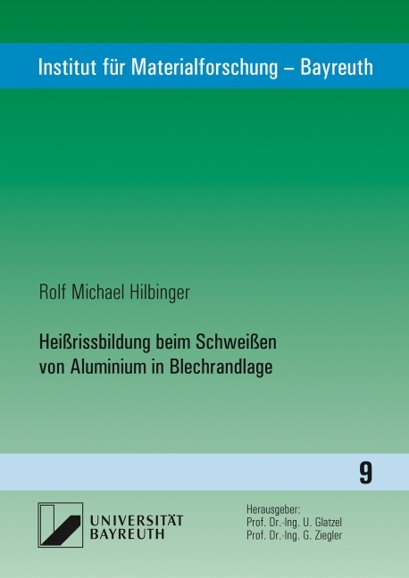 Cover: 9783831681471 | Heißrissbildung beim Schweißen von Aluminium in Blechrandlage | Buch