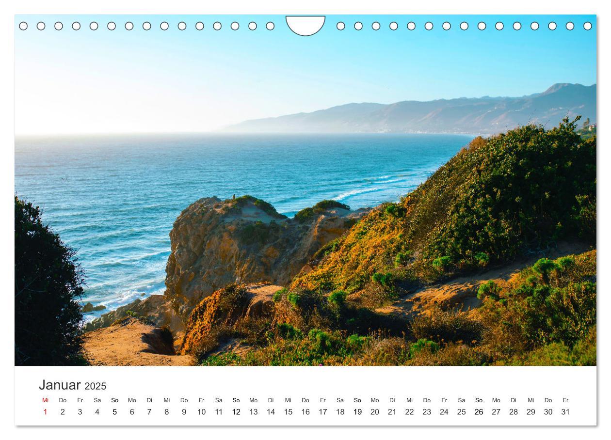 Bild: 9783435009527 | Am Strand von Malibu (Wandkalender 2025 DIN A4 quer), CALVENDO...