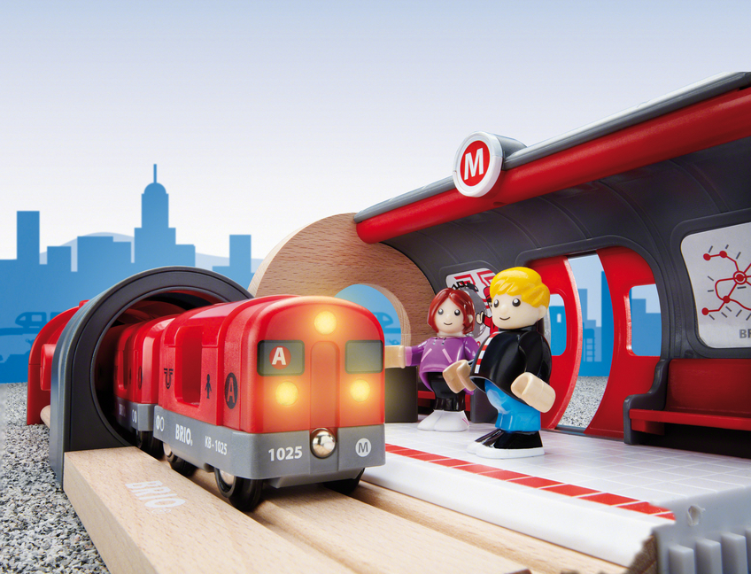 Bild: 7312350335132 | 33513 BRIO Metro Bahn Set | Spiel | 63351300 | Deutsch | 2020 | BRIO