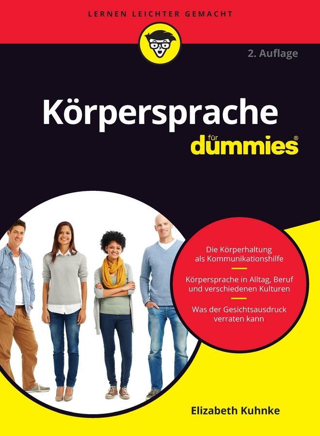 Cover: 9783527712625 | Körpersprache für Dummies | Elizabeth Kuhnke | Taschenbuch | 332 S.