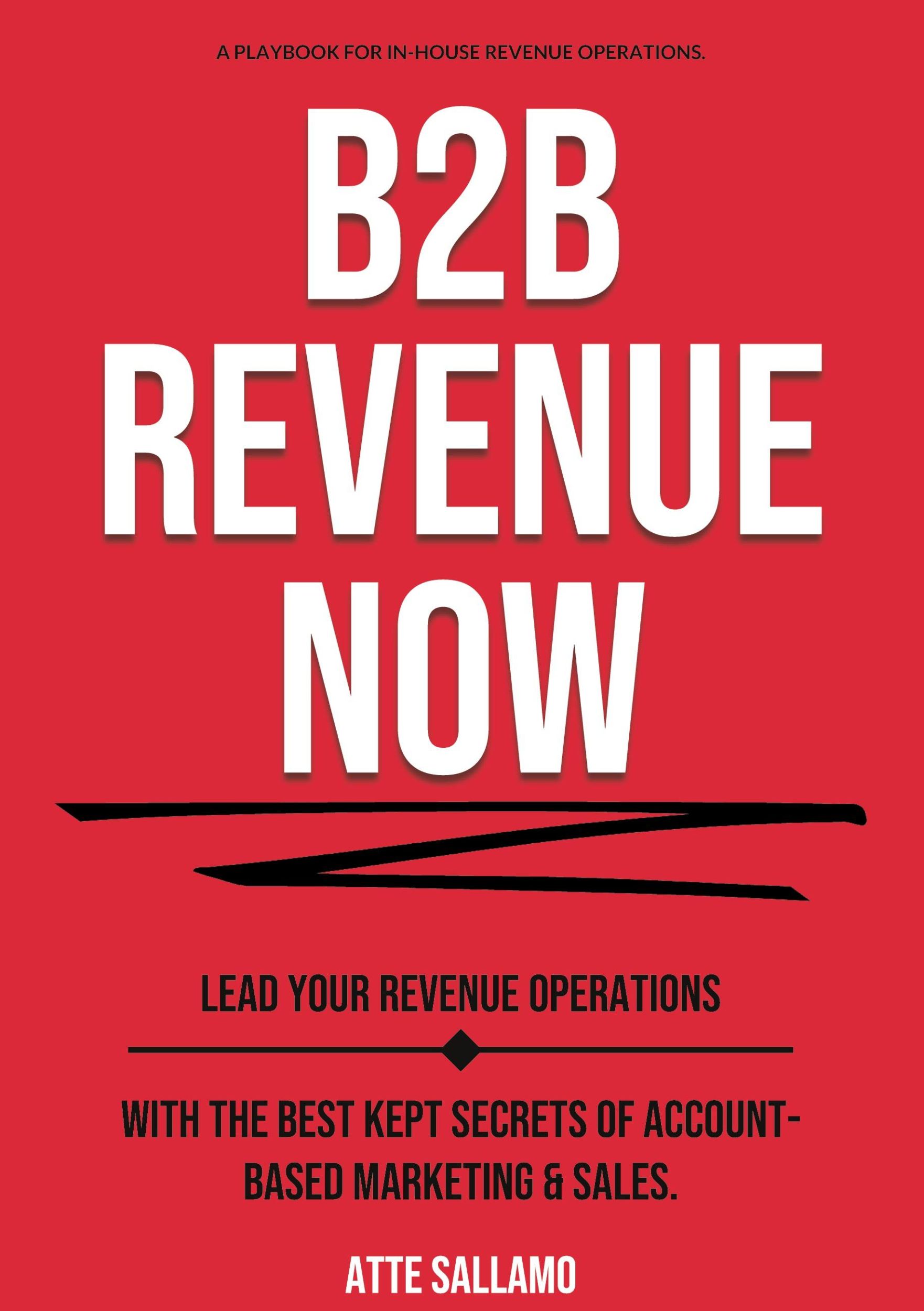 Cover: 9789528036562 | B2B Revenue NOW | Atte Sallamo | Taschenbuch | Englisch | 2024