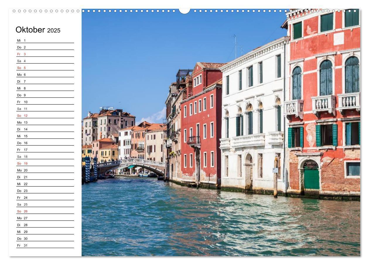 Bild: 9783435508471 | VENEDIG Eine Tour auf dem Canal Grande (Wandkalender 2025 DIN A2...