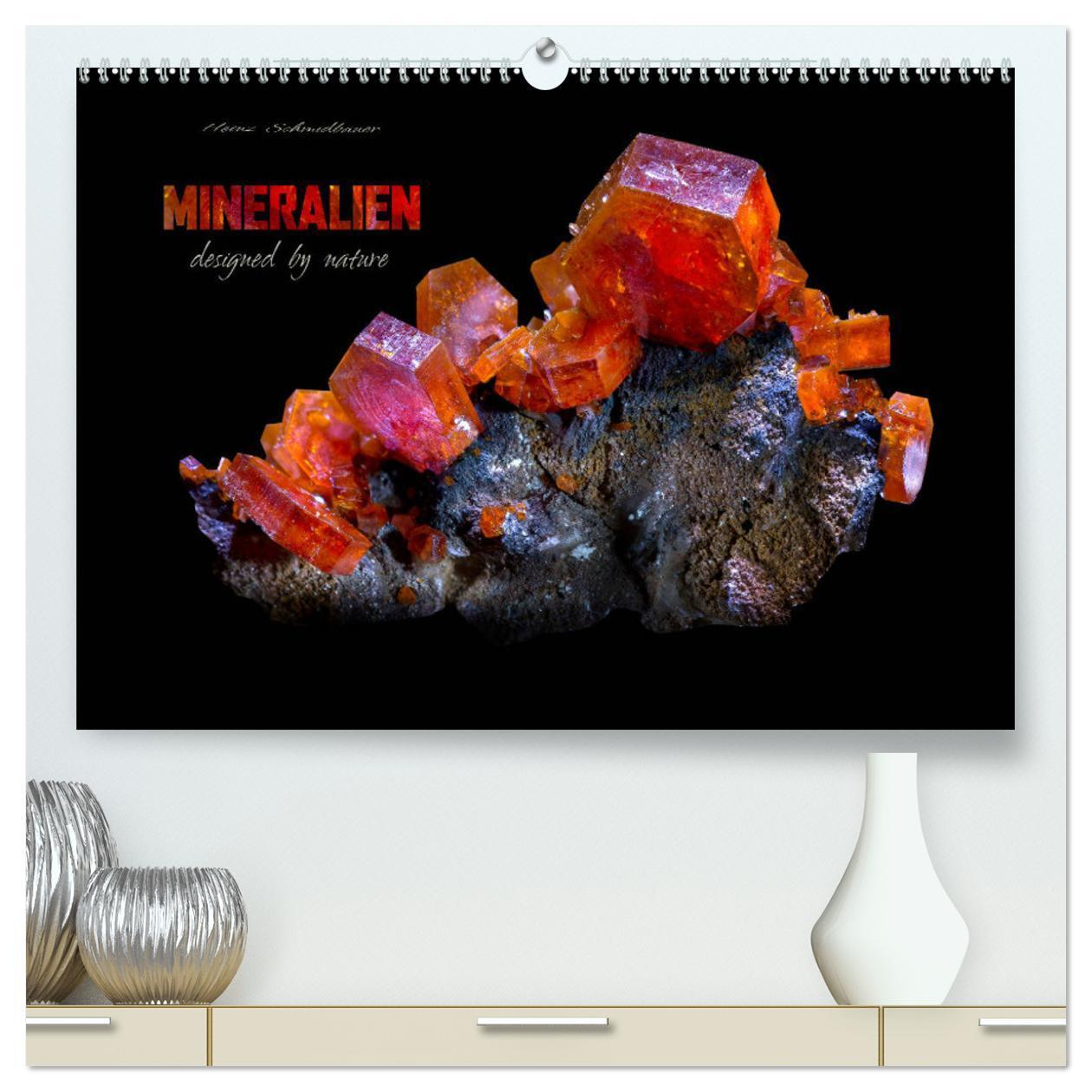 Cover: 9783435383870 | MINERALIEN designed by nature (hochwertiger Premium Wandkalender...