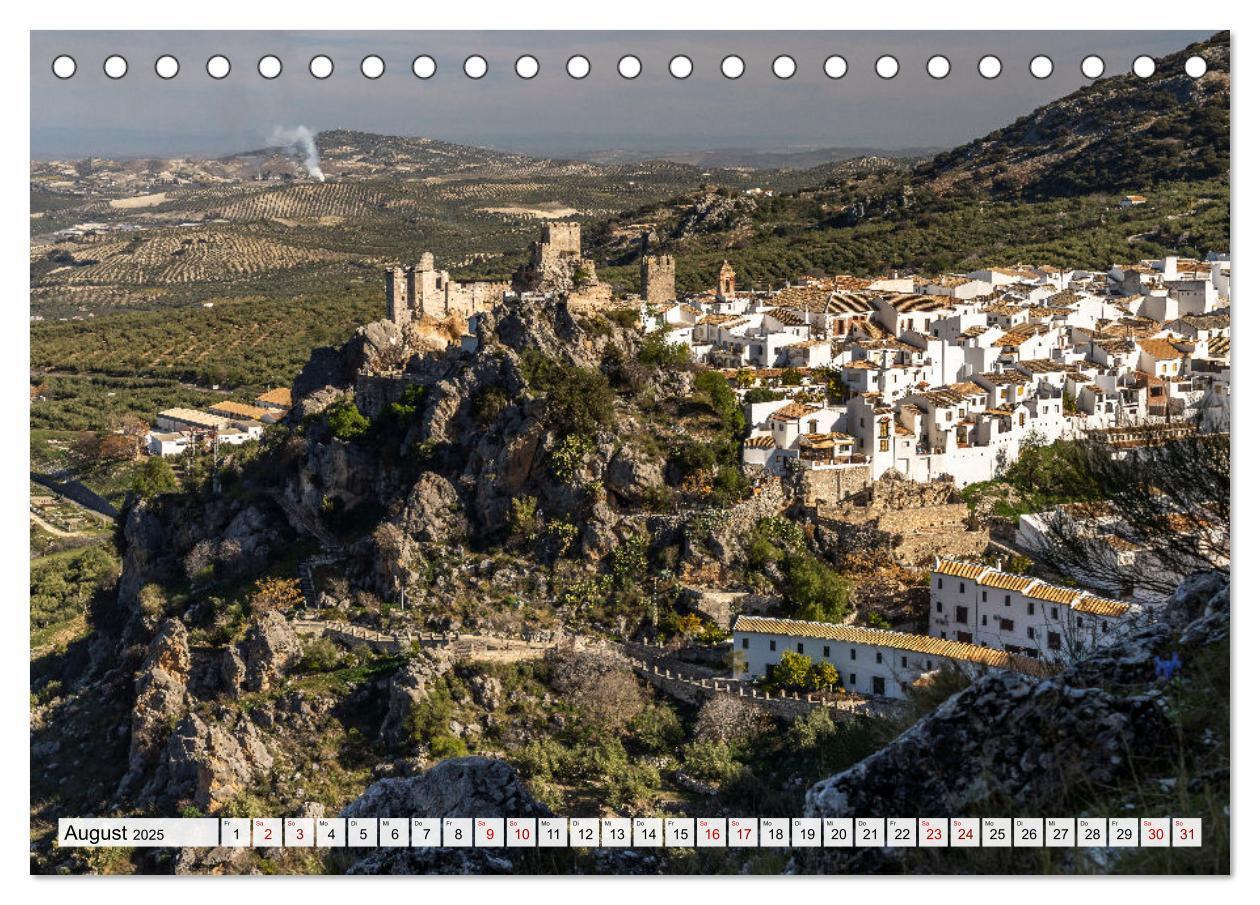 Bild: 9783383763182 | Spanien - Andalusien (Tischkalender 2025 DIN A5 quer), CALVENDO...