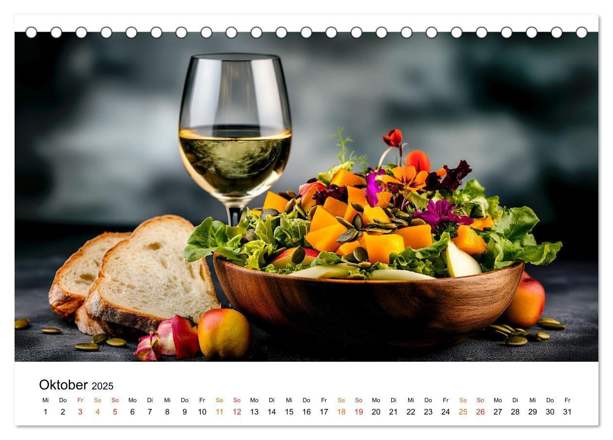 Bild: 9783457231302 | Vegane Leckerbissen (Tischkalender 2025 DIN A5 quer), CALVENDO...