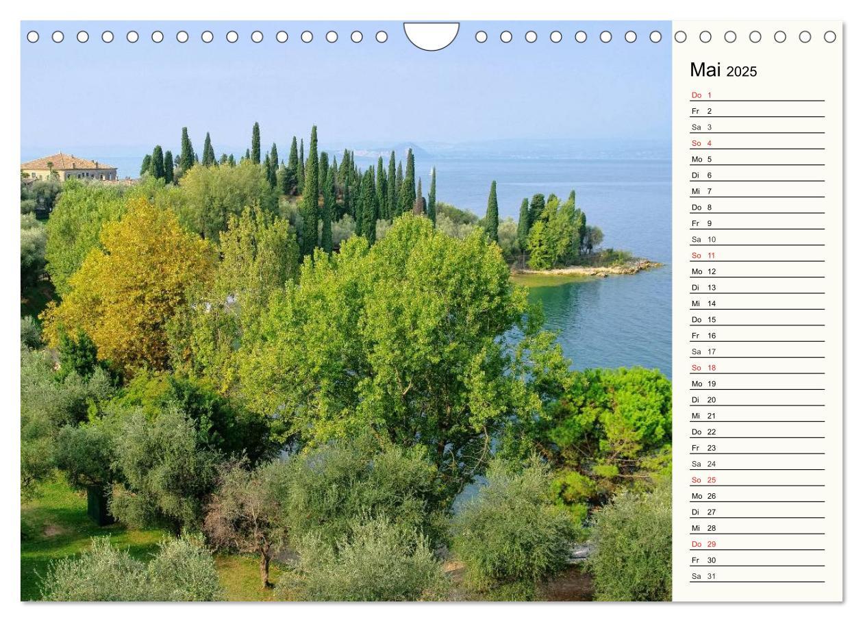 Bild: 9783435531288 | Gardasee (Wandkalender 2025 DIN A4 quer), CALVENDO Monatskalender